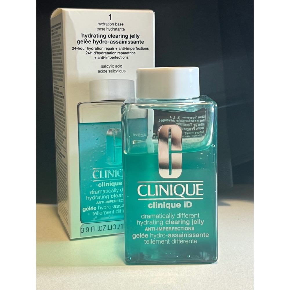 Clinique iD Hydrating Clearing Jelly 3.9oz‎ Base 1 Salicylic Anti-Imperfections